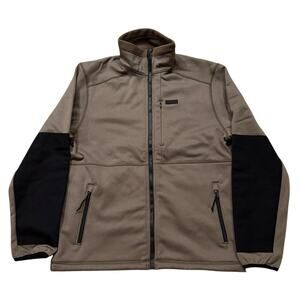 Filson Granite Spire Fleece Jacket Olive Green Relaxed Full Zip Men's Medium NEW